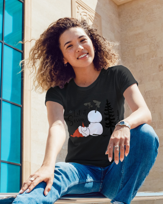 Tricou unisex 100% bumbac Colectia Christmas, sarbatori de Craciun [1]