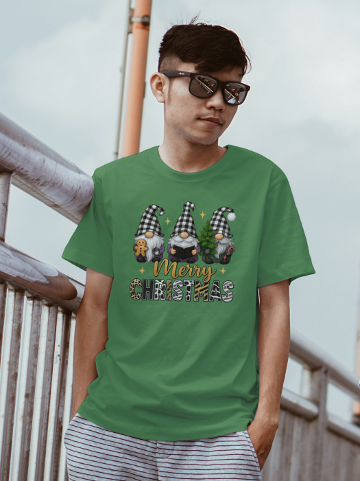 Tricou unisex 100% bumbac Colectia Christmas, sarbatori de Craciun [1]