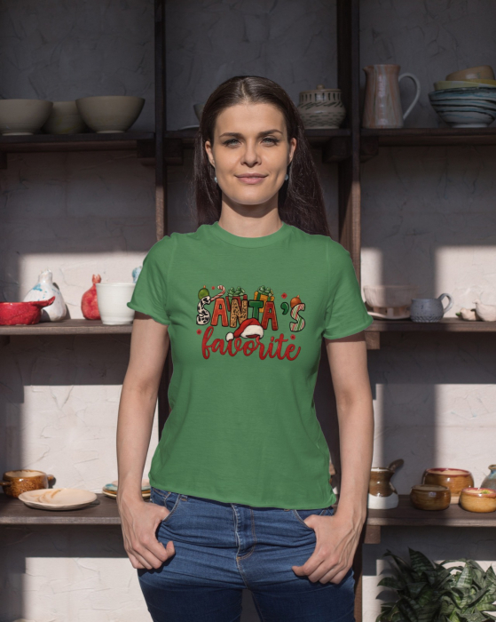 Tricou unisex 100% bumbac Colectia Christmas, sarbatori de Craciun [1]