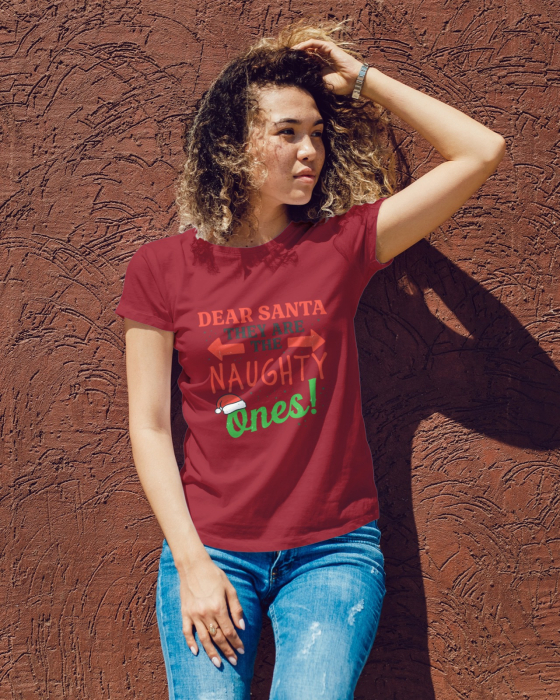 Tricou unisex 100% bumbac Colectia Christmas, sarbatori de Craciun [2]