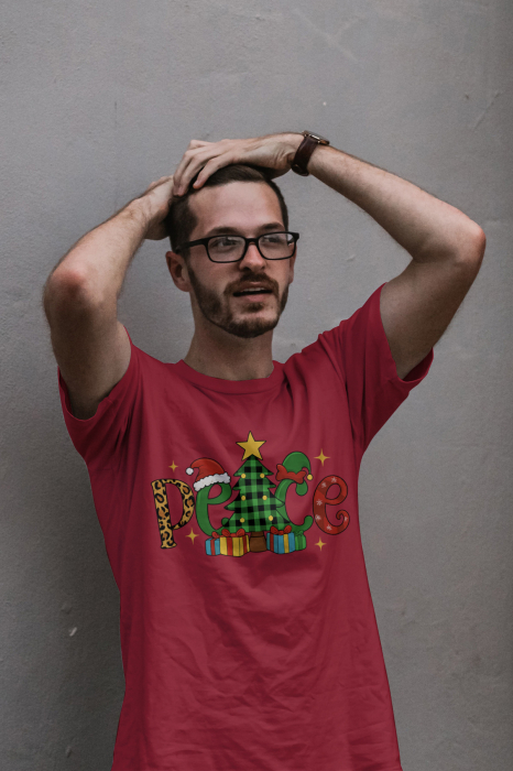 Tricou unisex 100% bumbac Colectia Christmas, sarbatori de Craciun [1]