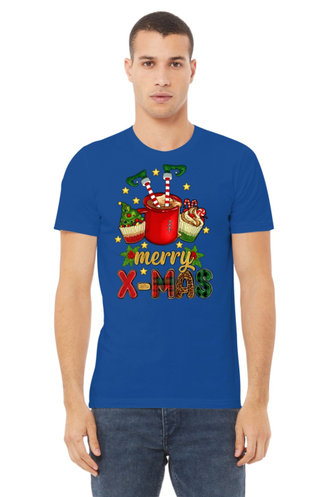 Tricou unisex 100% bumbac Colectia Christmas, sarbatori de Craciun [1]