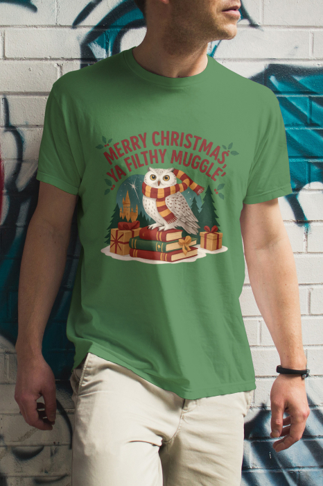 Tricou unisex 100% bumbac Colectia Christmas, sarbatori de Craciun [1]