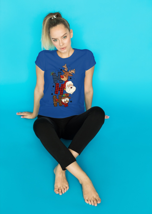 Tricou unisex 100% bumbac Colectia Christmas, sarbatori de Craciun [1]