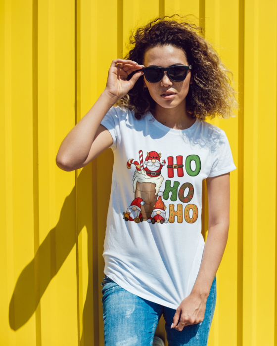 Tricou unisex 100% bumbac Colectia Christmas, sarbatori de Craciun [1]