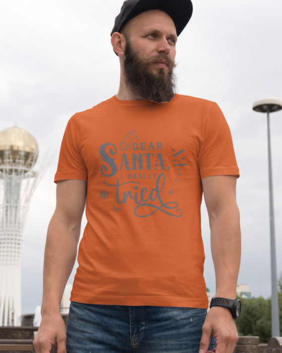 Tricou unisex 100% bumbac Colectia Christmas, sarbatori de Craciun [1]