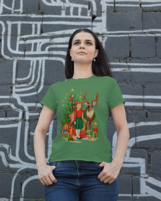 Tricou unisex 100% bumbac Colectia Christmas, sarbatori de Craciun [1]