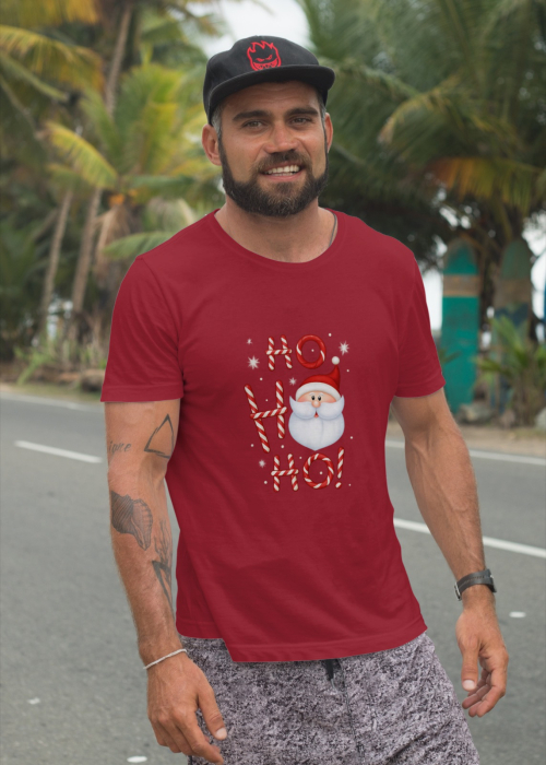 Tricou unisex 100% bumbac Colectia Christmas, sarbatori de Craciun [1]