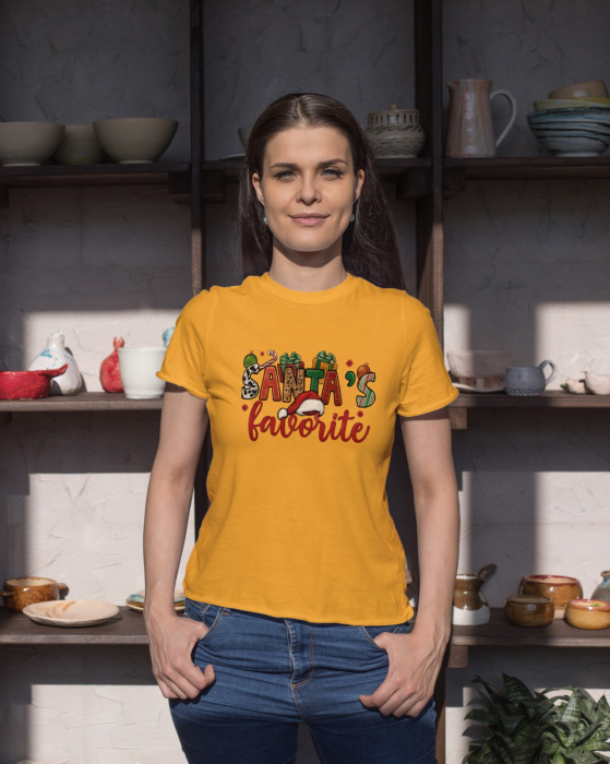 Tricou unisex 100% bumbac Colectia Christmas, sarbatori de Craciun [1]