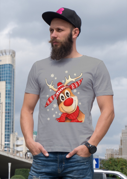 Tricou unisex 100% bumbac Colectia Christmas, sarbatori de Craciun [1]