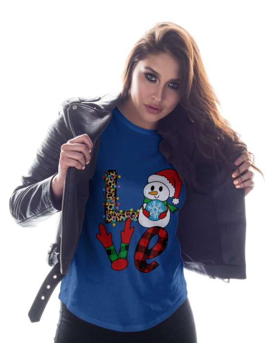 Tricou unisex 100% bumbac Colectia Christmas, sarbatori de Craciun [1]