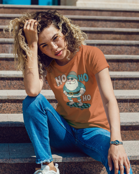 Tricou unisex 100% bumbac Colectia Christmas, sarbatori de Craciun [1]