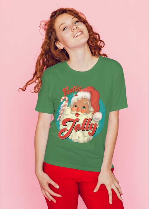 Tricou unisex 100% bumbac Colectia Christmas, sarbatori de Craciun [3]