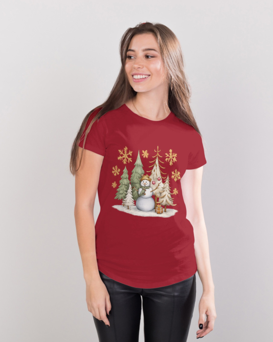 Tricou unisex 100% bumbac Colectia Christmas, sarbatori de Craciun [1]