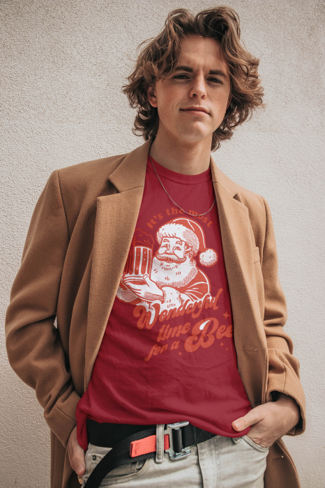 Tricou unisex 100% bumbac Colectia Christmas, sarbatori de Craciun [1]