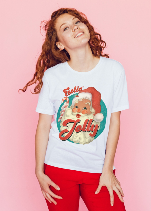 Tricou unisex 100% bumbac Colectia Christmas, sarbatori de Craciun [7]