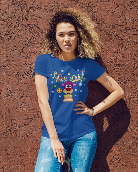 Tricou unisex 100% bumbac Colectia Christmas, sarbatori de Craciun [1]