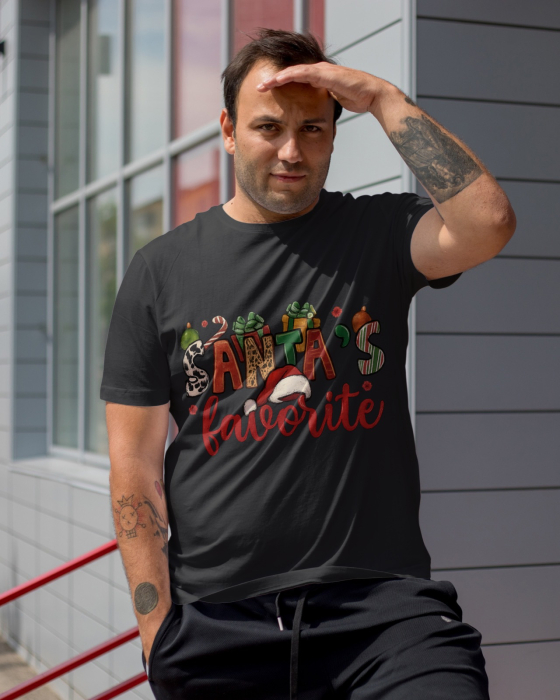 Tricou unisex 100% bumbac Colectia Christmas, sarbatori de Craciun [1]