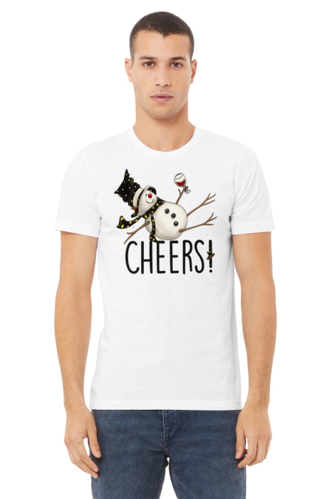 Tricou unisex 100% bumbac Colectia Christmas, sarbatori de Craciun [1]