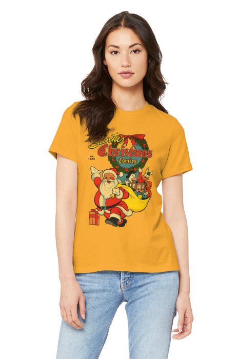 Tricou unisex 100% bumbac Colectia Christmas, sarbatori de Craciun [1]