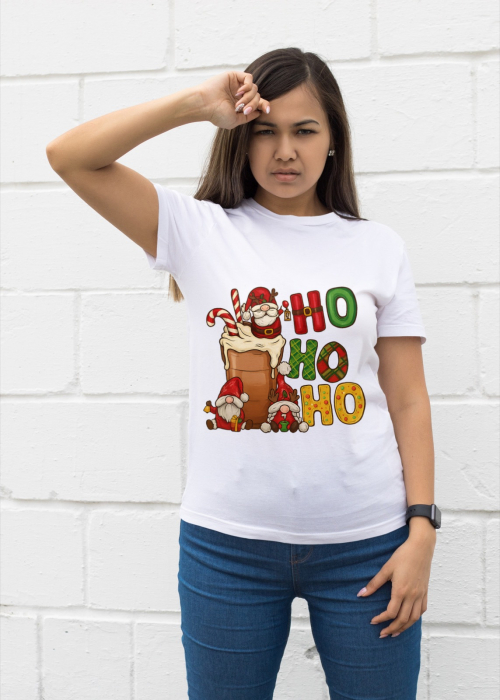 Tricou unisex 100% bumbac Colectia Christmas, sarbatori de Craciun [1]