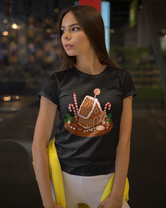 Tricou unisex 100% bumbac Colectia Christmas, sarbatori de Craciun [1]