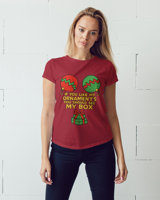 Tricou unisex 100% bumbac Colectia Christmas, sarbatori de Craciun [1]