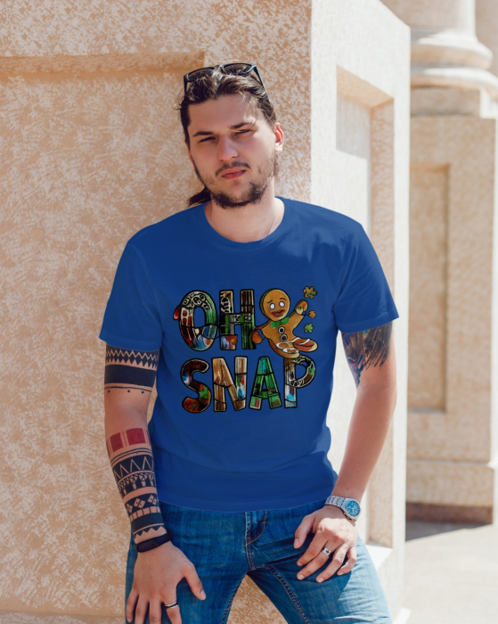 Tricou unisex 100% bumbac Colectia Christmas, sarbatori de Craciun [1]