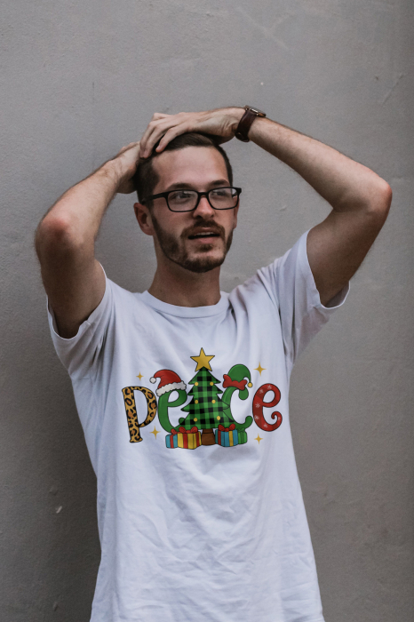 Tricou unisex 100% bumbac Colectia Christmas, sarbatori de Craciun [1]