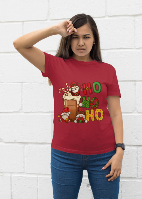 Tricou unisex 100% bumbac Colectia Christmas, sarbatori de Craciun [1]