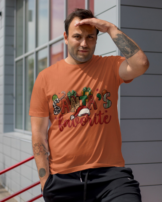 Tricou unisex 100% bumbac Colectia Christmas, sarbatori de Craciun [1]