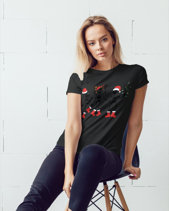 Tricou unisex 100% bumbac Colectia Christmas, sarbatori de Craciun [1]