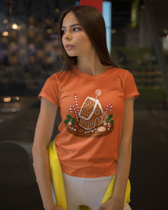 Tricou unisex 100% bumbac Colectia Christmas, sarbatori de Craciun [1]