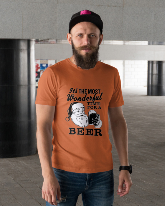 Tricou unisex 100% bumbac Colectia Christmas, sarbatori de Craciun [1]