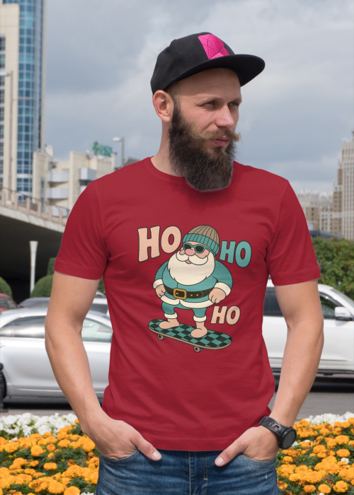 Tricou unisex 100% bumbac Colectia Christmas, sarbatori de Craciun [1]