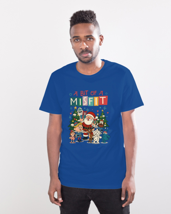 Tricou unisex 100% bumbac Colectia Christmas, sarbatori de Craciun [1]
