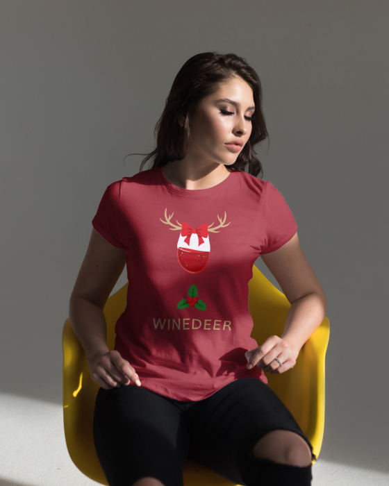 Tricou unisex 100% bumbac Colectia Christmas, sarbatori de Craciun [1]