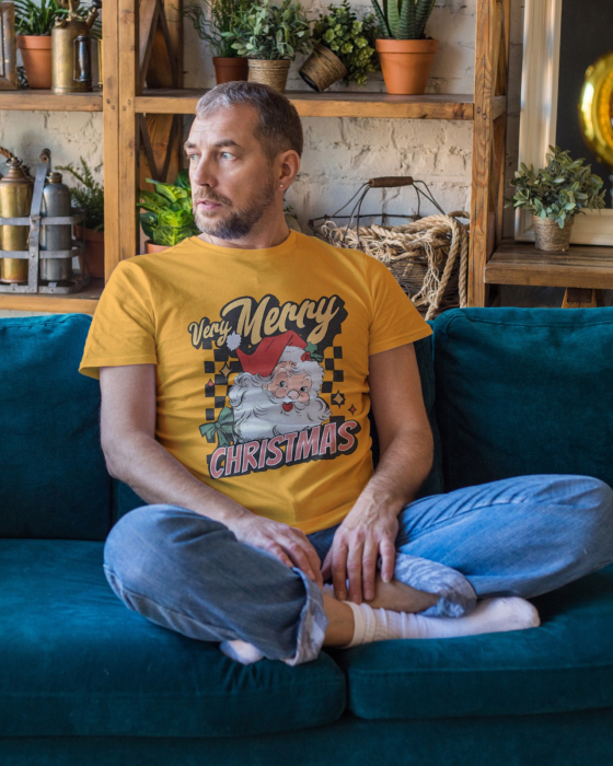 Tricou unisex 100% bumbac Colectia Christmas, sarbatori de Craciun [1]