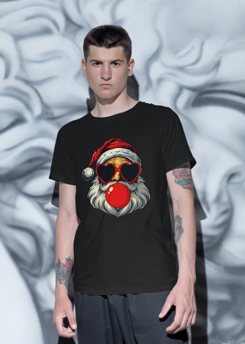 Tricou unisex 100% bumbac Colectia Christmas, sarbatori de Craciun [1]