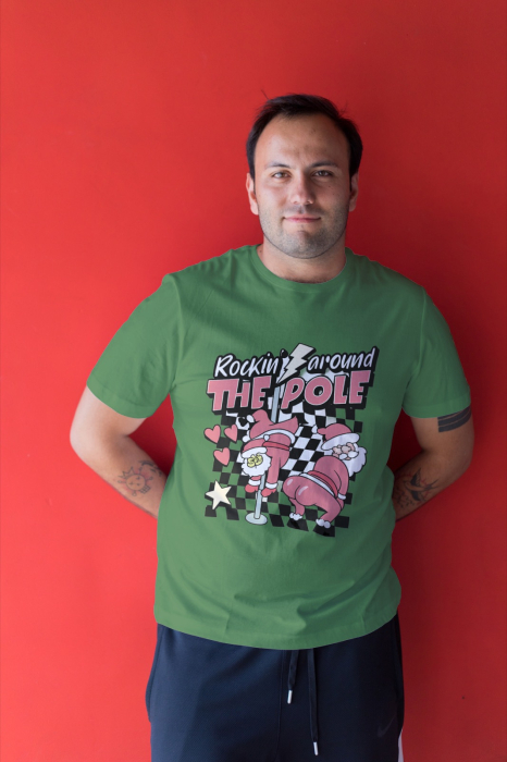 Tricou unisex 100% bumbac Colectia Christmas, sarbatori de Craciun [1]