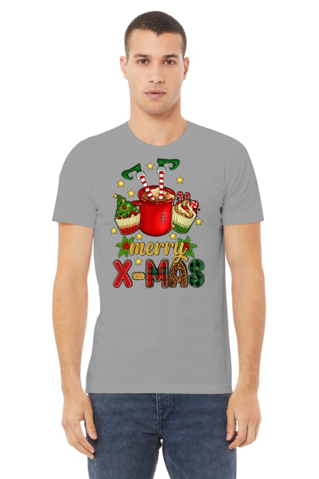 Tricou unisex 100% bumbac Colectia Christmas, sarbatori de Craciun [1]