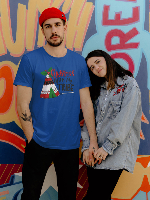 Tricou unisex 100% bumbac Colectia Christmas, sarbatori de Craciun [1]