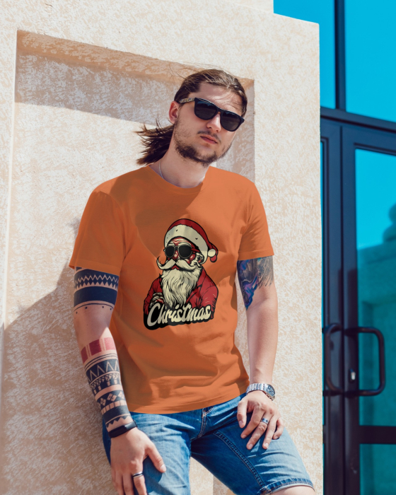 Tricou unisex 100% bumbac Colectia Christmas, sarbatori de Craciun [1]