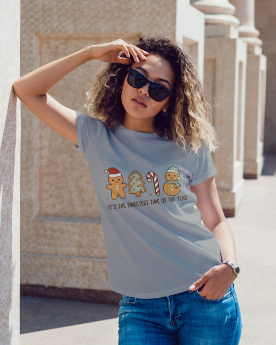 Tricou unisex 100% bumbac Colectia Christmas, sarbatori de Craciun [1]