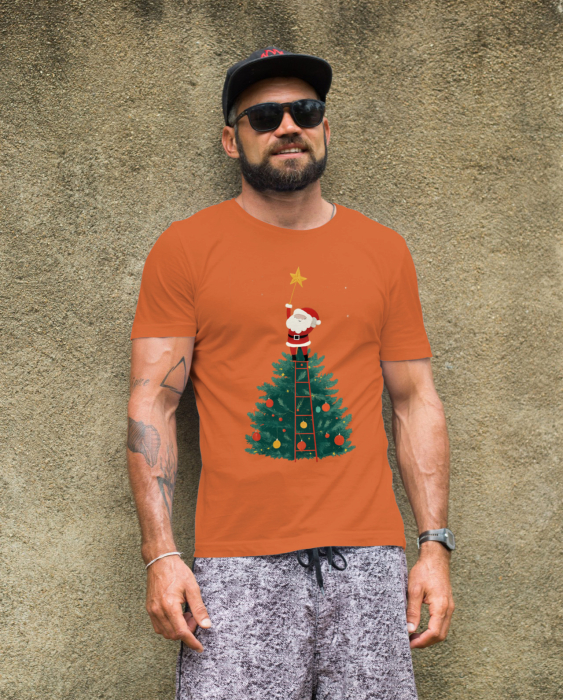 Tricou unisex 100% bumbac Colectia Christmas, sarbatori de Craciun [1]