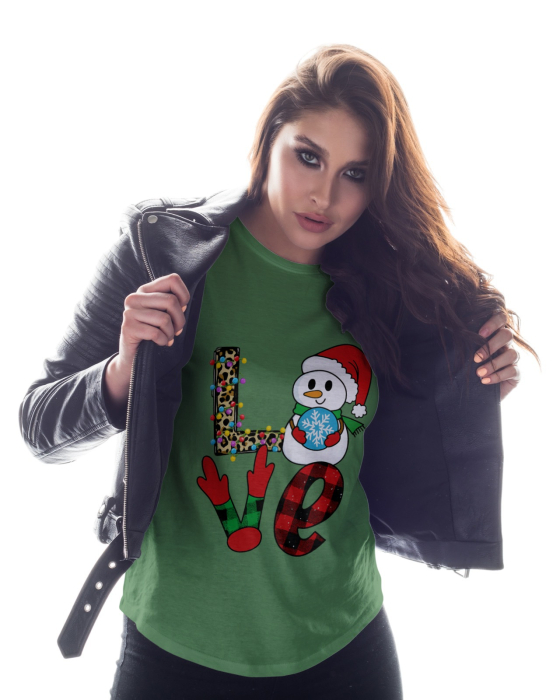 Tricou unisex 100% bumbac Colectia Christmas, sarbatori de Craciun [1]