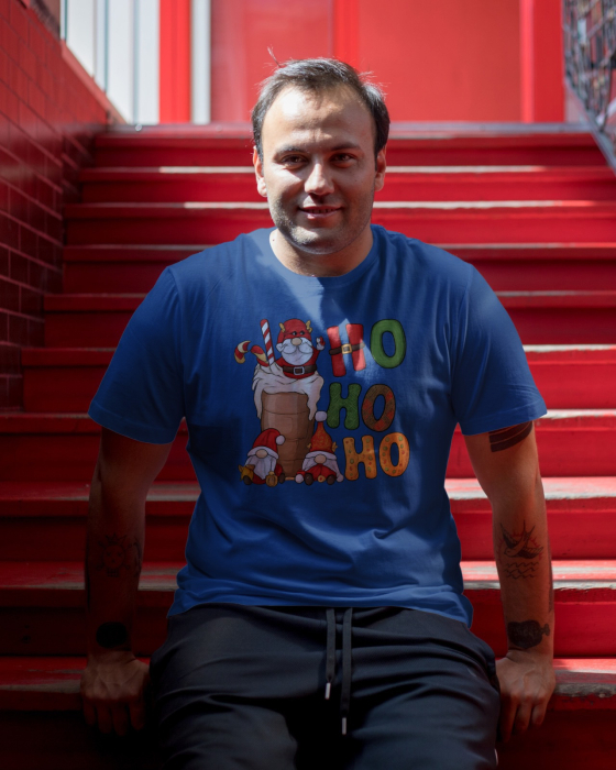 Tricou unisex 100% bumbac Colectia Christmas, sarbatori de Craciun [1]