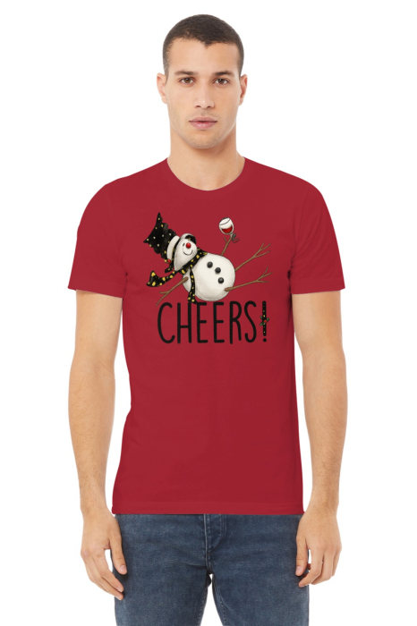 Tricou unisex 100% bumbac Colectia Christmas, sarbatori de Craciun [1]