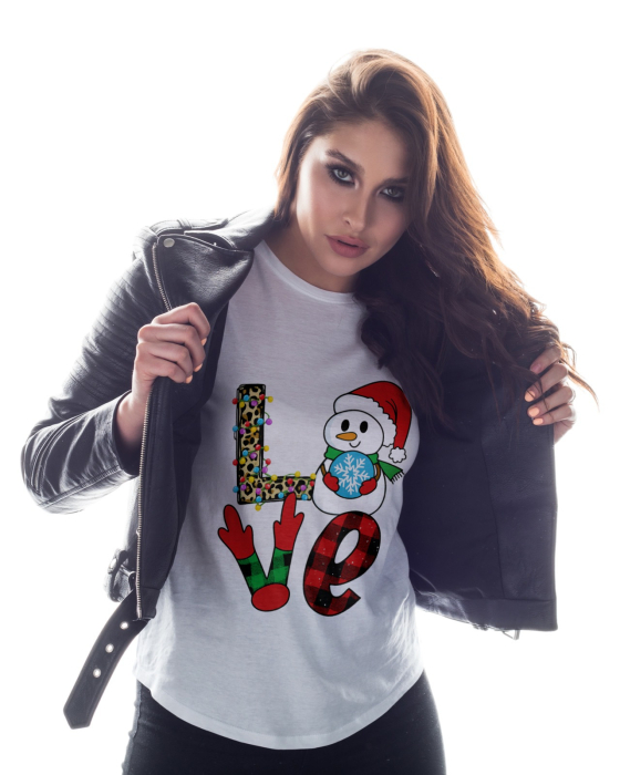 Tricou unisex 100% bumbac Colectia Christmas, sarbatori de Craciun [1]