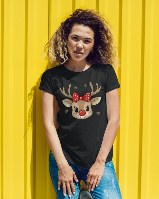 Tricou unisex 100% bumbac Colectia Christmas, sarbatori de Craciun [1]